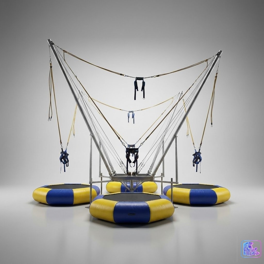 Bungee Trampoline - 4 Persons