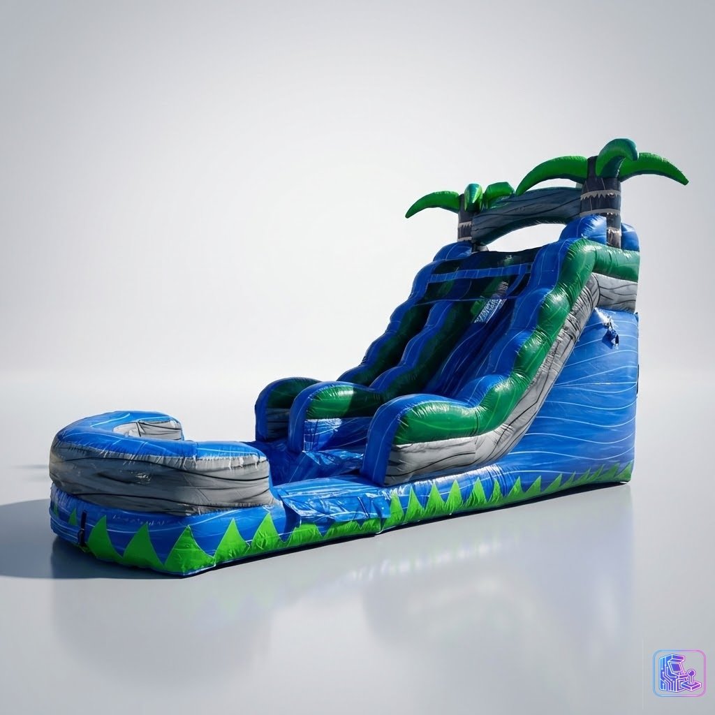 Water Slide - Blue
