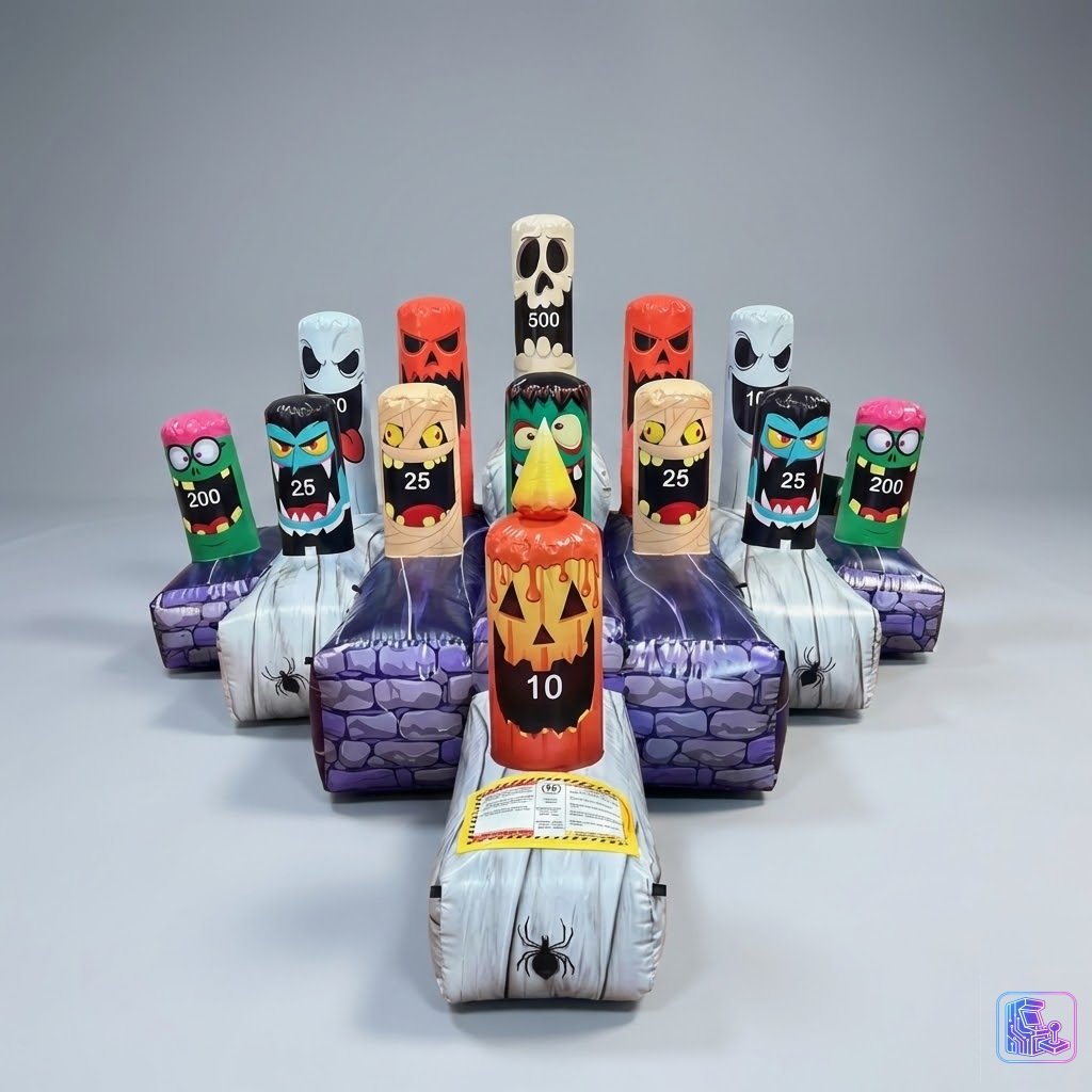 Halloween Hula Hoop Toss Game