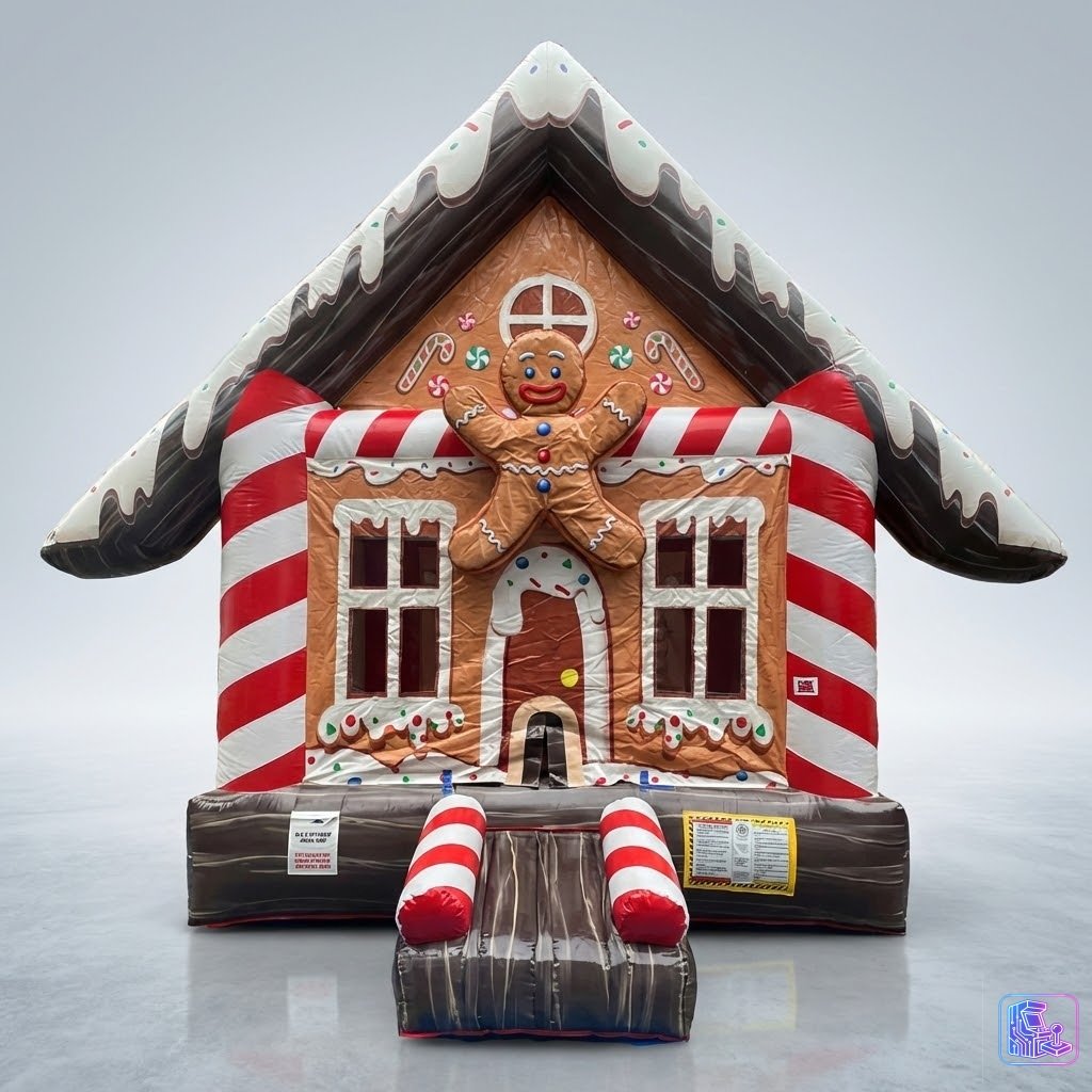 Jumper - Gingerbread House 3D