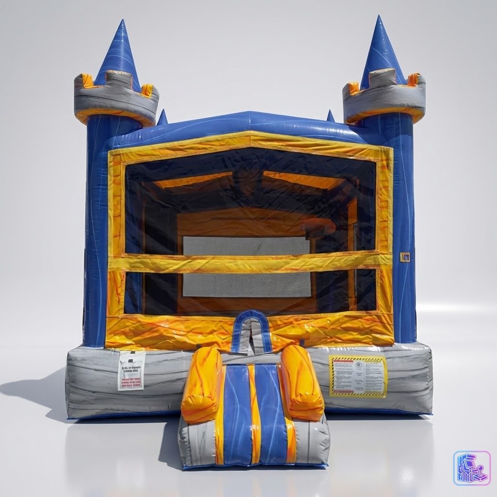 Jumper - Orange Crush Castle