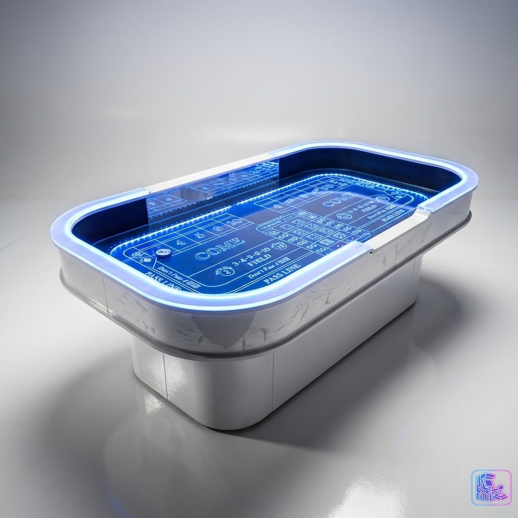 LED Craps Table