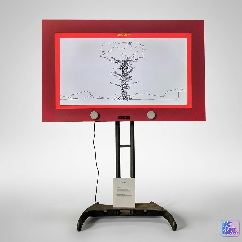 Giant Etch-A-Sketch