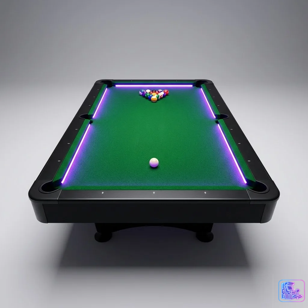 LED Pool Table