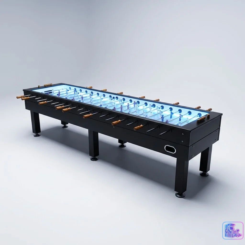 LED Foosball Table - 12 Players