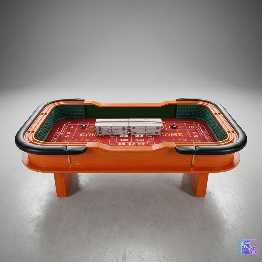 Standard Craps Table