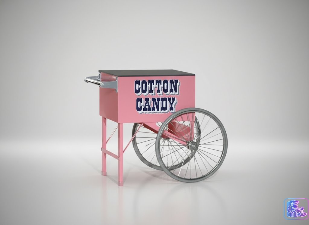 Cotton Candy Cart