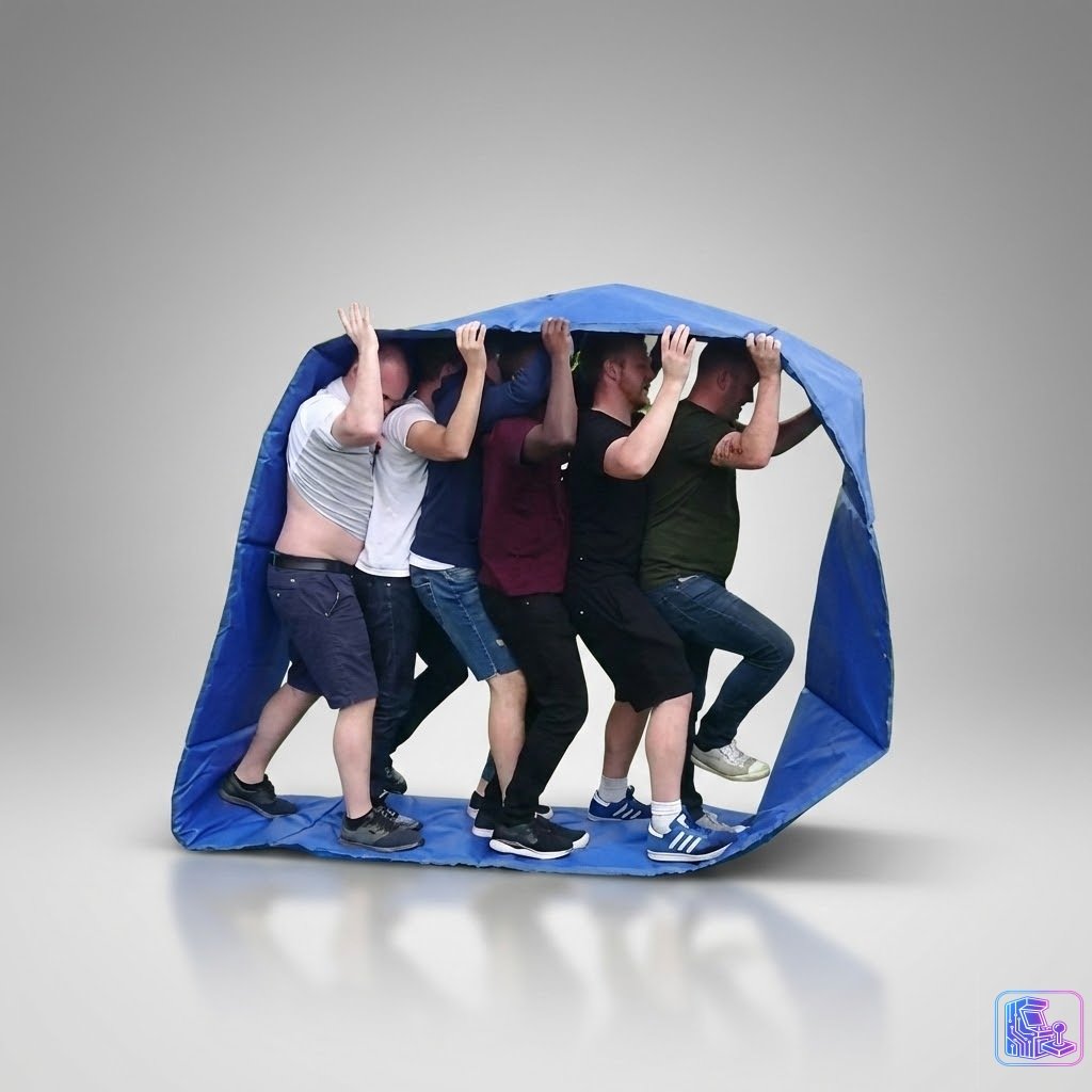 Human Caterpillar Races