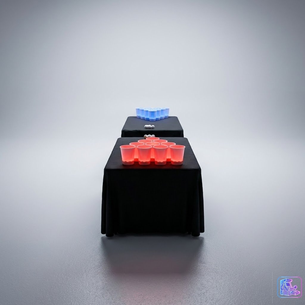 Oversized LED Beer Pong