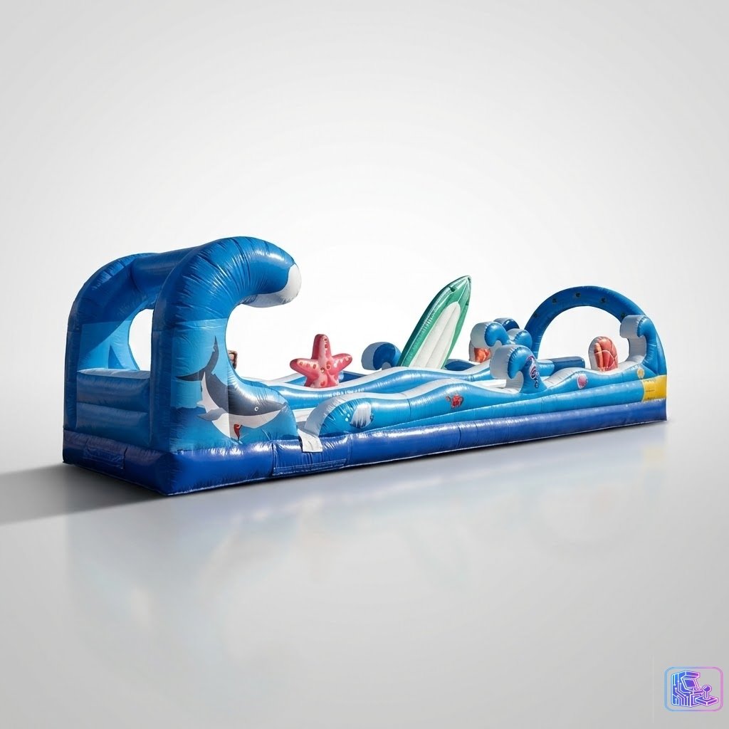 Dual Lane Surf Slip N Slide