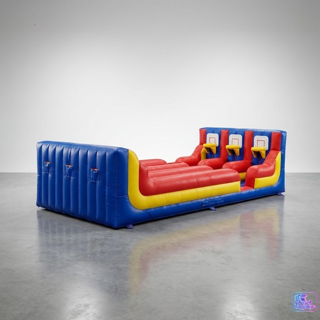 Triple Lane Bungee Run