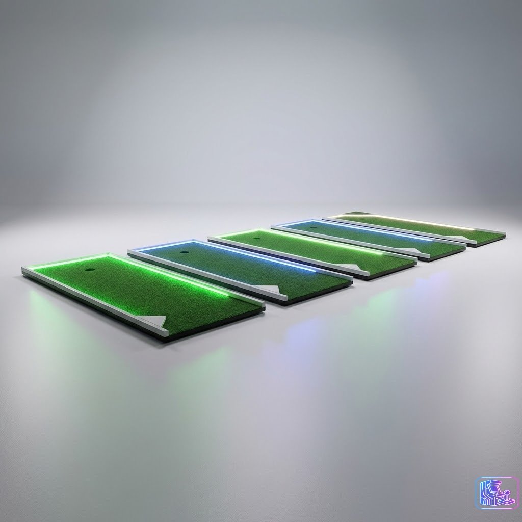 LED Light Up Putting Green