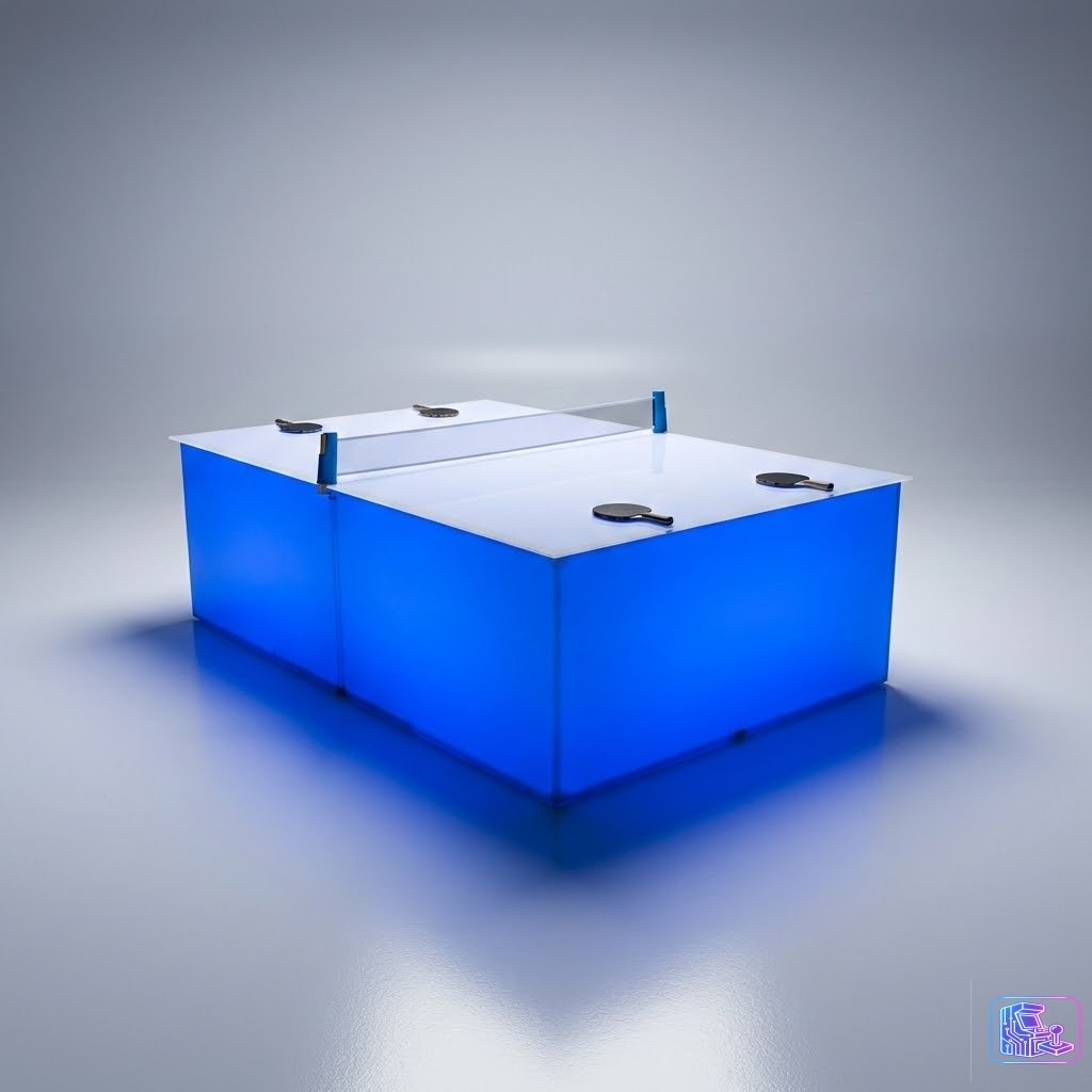 LED Ping Pong Table