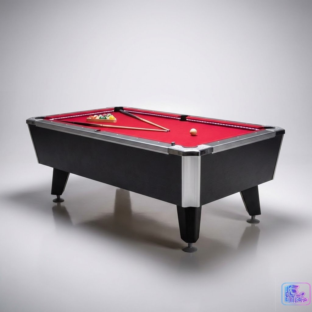 LED Pool Table