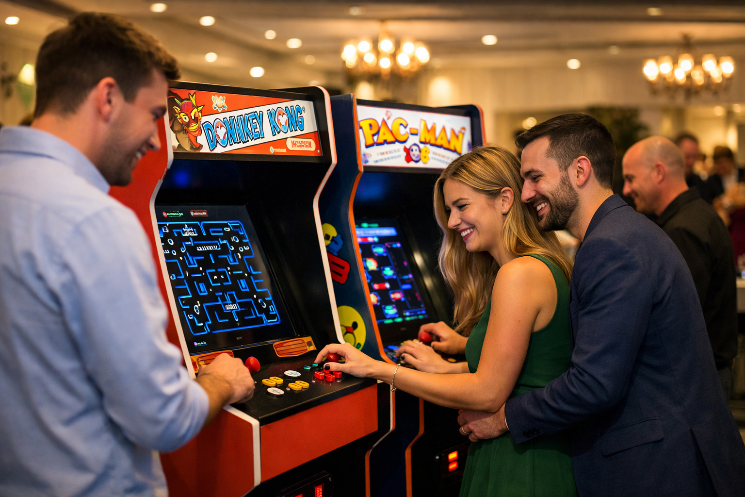 Arcade Games at Modern Events